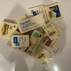 Post-Its / Large Selection of Different‎ Sizes (Total of 34) (new)